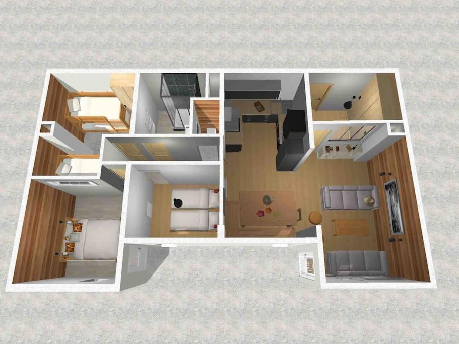 Appartement T4 8 Couchages Spacieux Et Cosy Au Pied Des Pistes Génos Eksteriør bilde