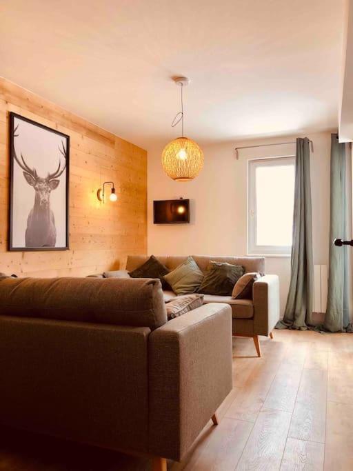 Appartement T4 8 Couchages Spacieux Et Cosy Au Pied Des Pistes Génos Eksteriør bilde